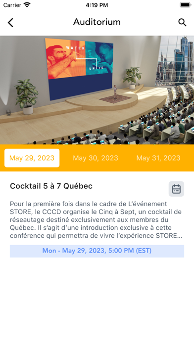 RCC STORE 23 Conference Screenshot