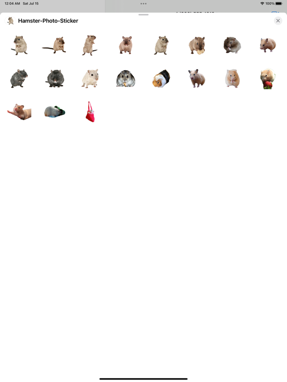 Screenshot #4 pour Sticker photo Hamster