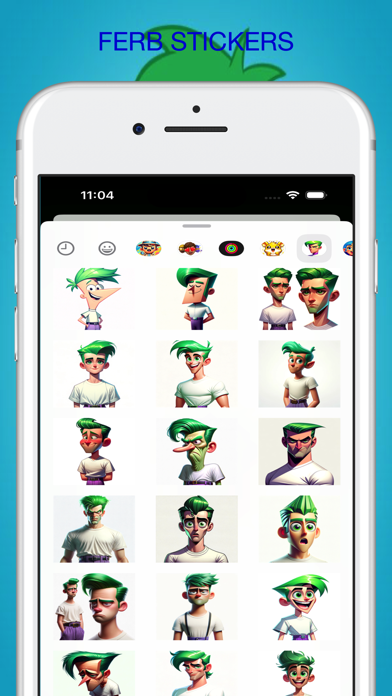 Ferb Altered Stickers Screenshot