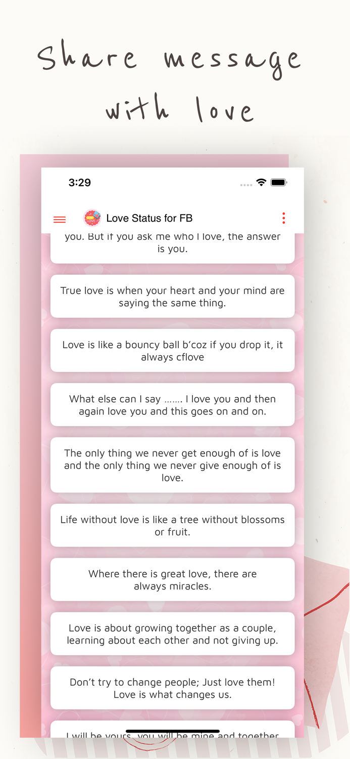 Love Messages - 1000 messages