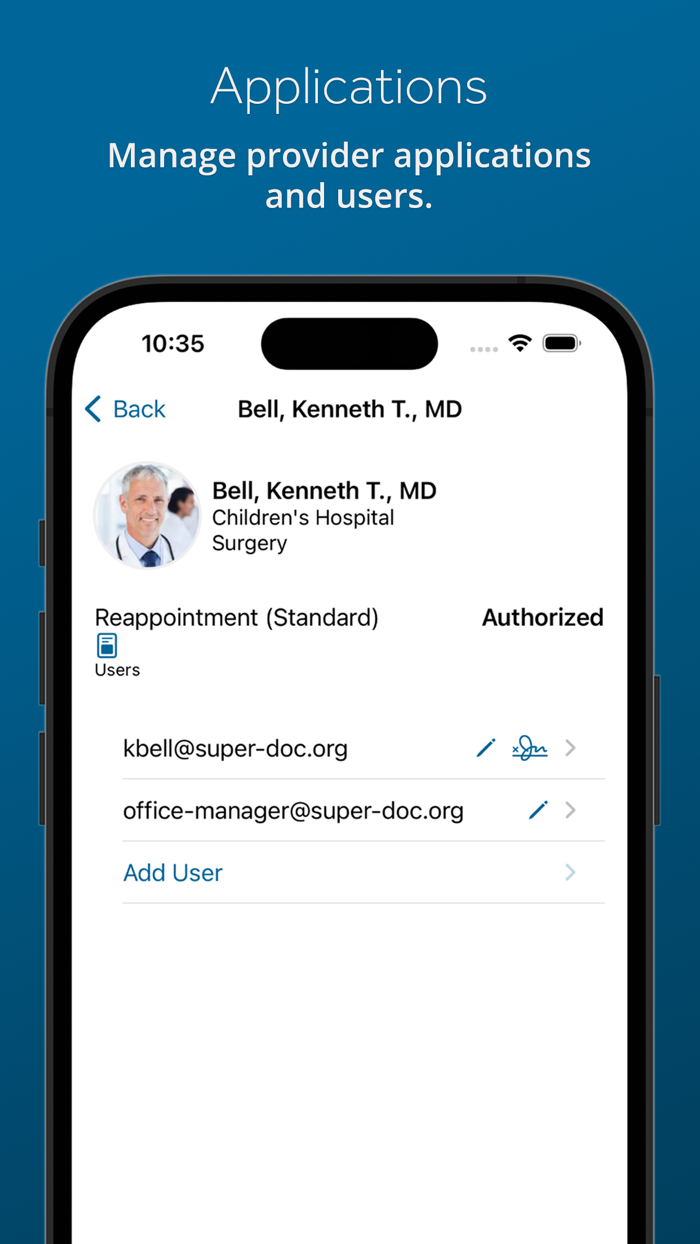 Aiva Credentialing MD-Staff