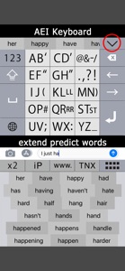 K4us English Keyboard screenshot #1 for iPhone