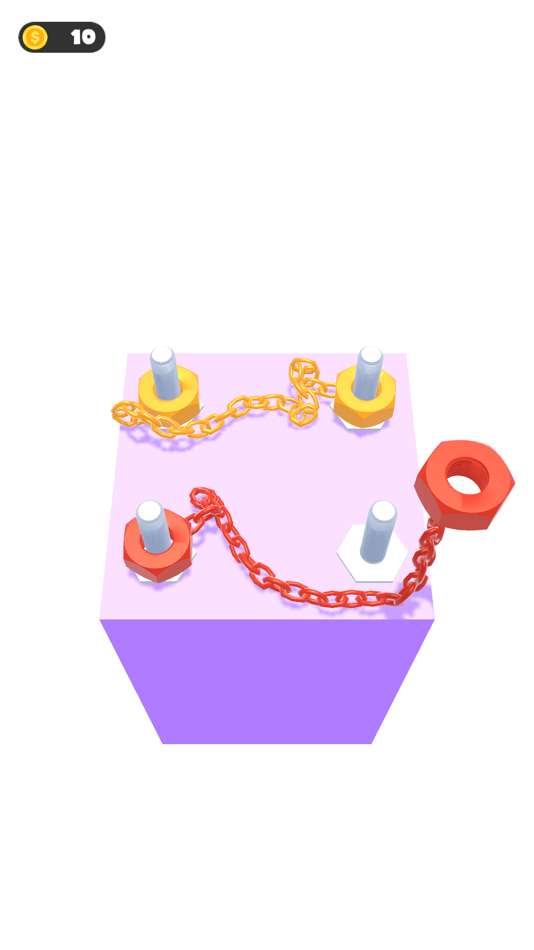 #2. Twisted Chains 3D - Color Nuts (iOS) 由: Trang Ngoc