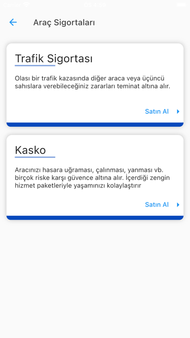 Kocaağa Sigorta Screenshot