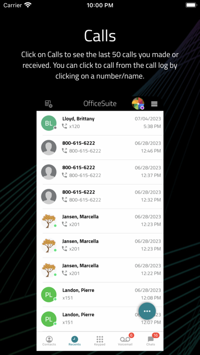 OfficeSuite UC Go Kinetic Screenshot