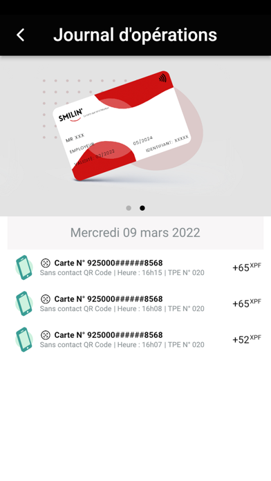NeoCarte Affilié Screenshot