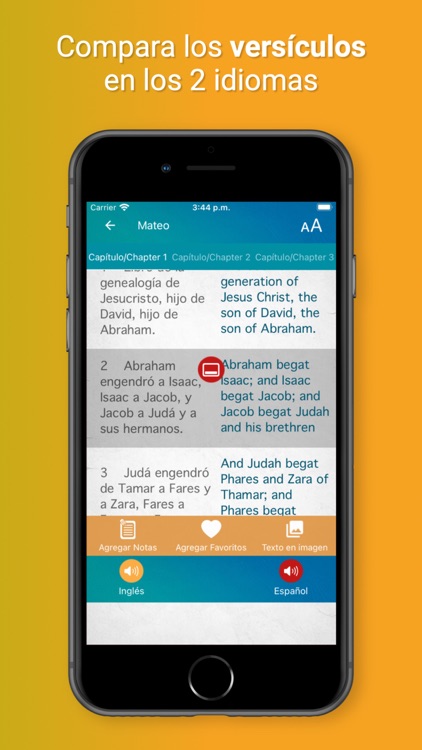 Biblia Bilingüe Español Inglés screenshot-6