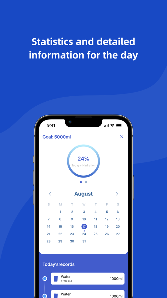 #3. Daily Water -Drinking reminder (iOS) 由: SY East Mountain Technology Co., Ltd