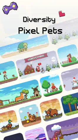 Game screenshot Pixel Pets - Dynamic & Widgets apk