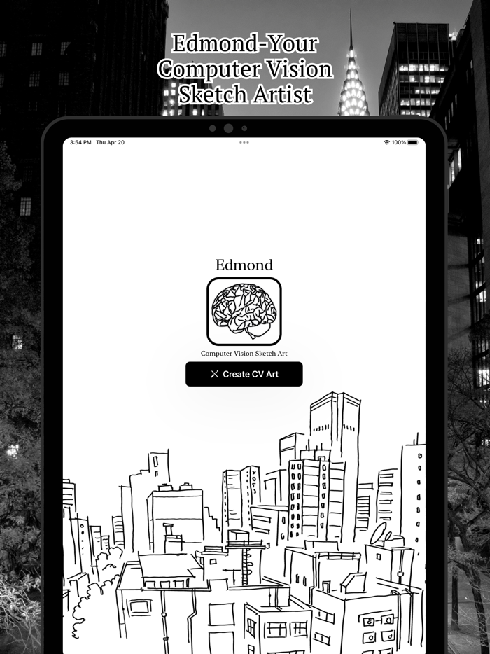 Edmond-CV Sketch Art