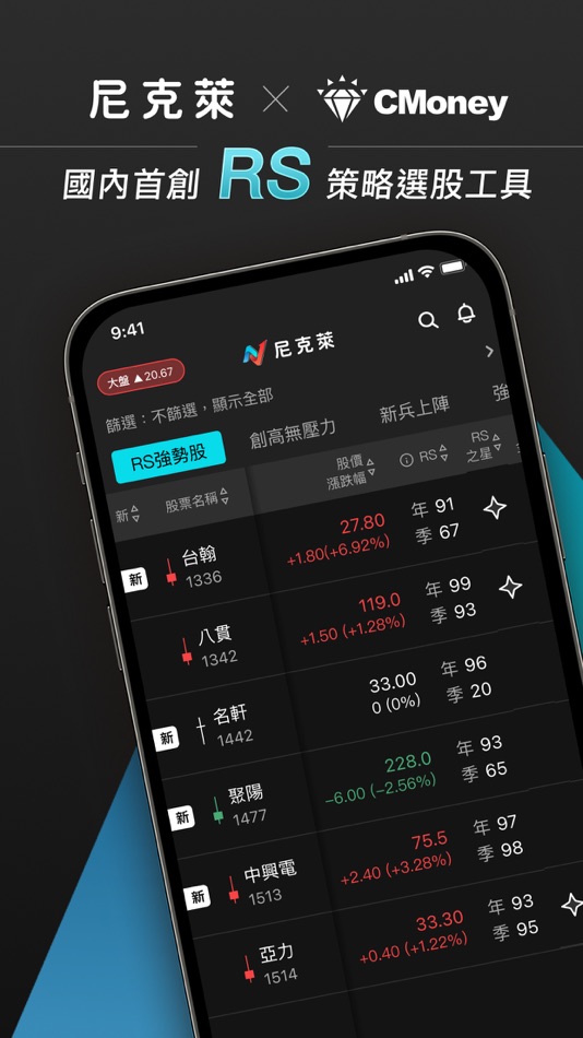 尼克萊RS強勢股 - 2.1.0 - (iOS)