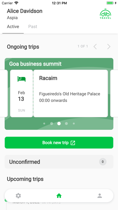 DIB Travel Screenshot