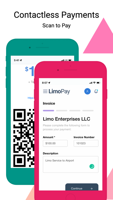 Limo-Pay Screenshot