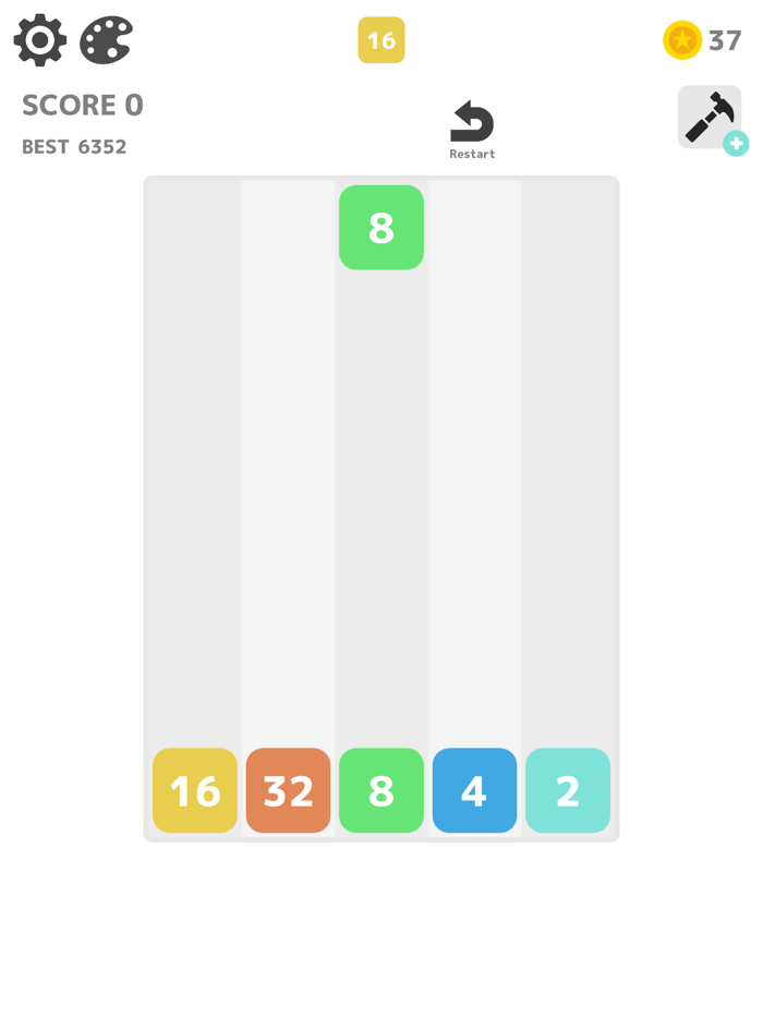 Merge Number Block 2048 Puzzle