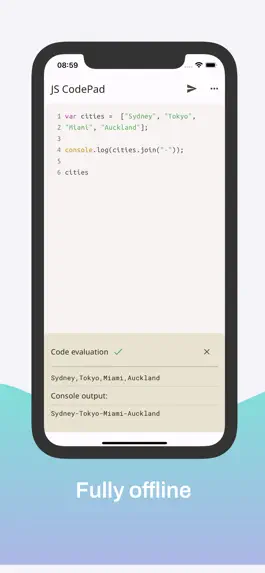 Game screenshot JavaScript CodePad apk