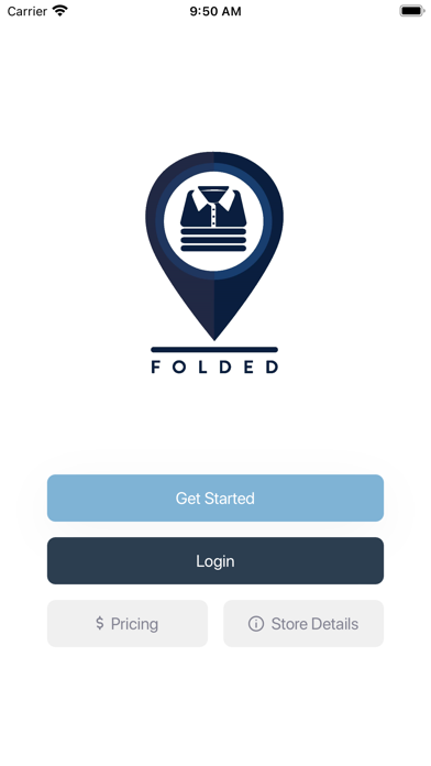 Folded- Laundry & Dry Cleaning Screenshot
