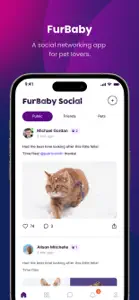 FurBaby Social screenshot #1 for iPhone