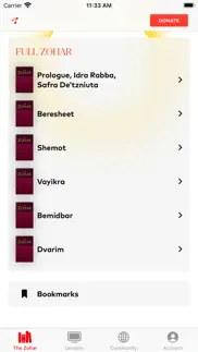 the zohar iphone screenshot 3