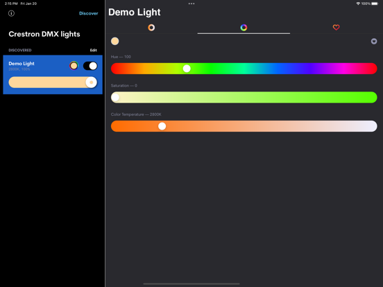 Screenshot #4 pour Crestron DMX-C