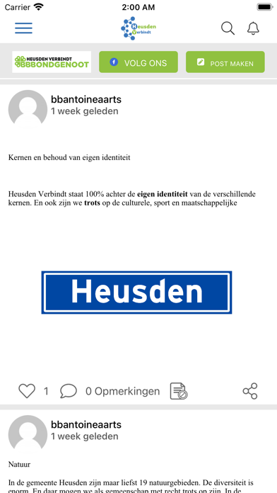 Heusden Verbindt Screenshot