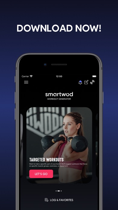 SmartWOD Workout Generator Screenshot