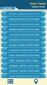 georgia in state parks iphone screenshot 2