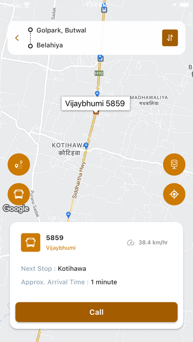 Butwal Bhairahawa City Bus Screenshot