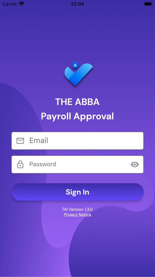 #1. THE ABBA Payroll Approval (iOS) 由: The ABBA Initiative, OPC