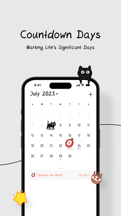 Cat Calendar - With Widgets Screenshot