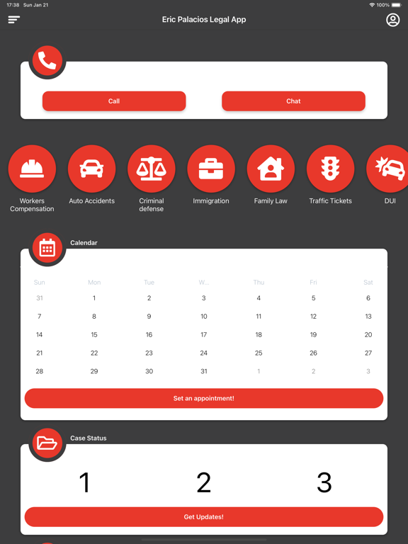 Screenshot #4 pour Eric Palacios Legal App
