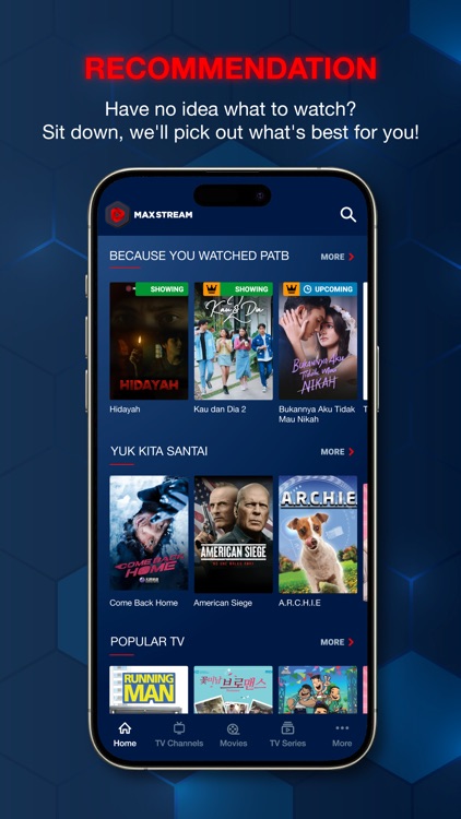 MAXstream - Live Sports & TV