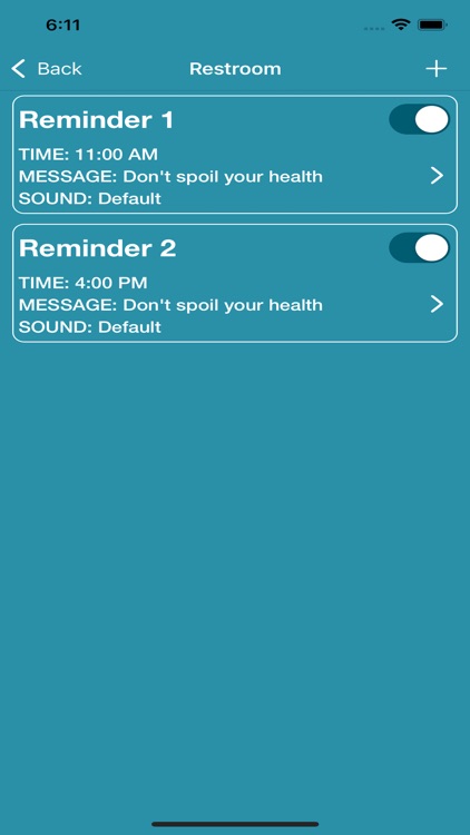 Work Place Reminders