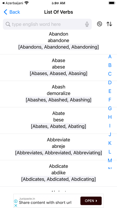 Smart Haitian Dictionary Screenshot