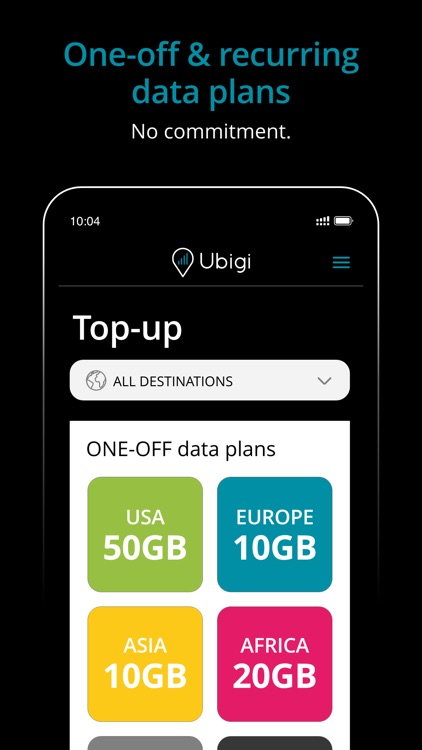 Ubigi: eSIM & Mobile Internet screenshot-3