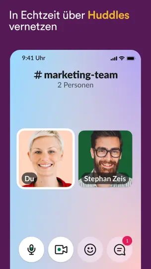Screenshot von Slack Für Intune auf dem iPhone 3