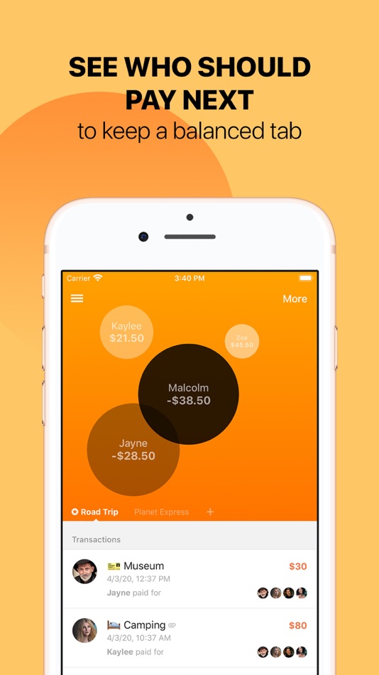 #1. Settle Up - Group Expenses (iOS) 由: Step Up Labs, Inc.