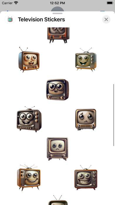 Screenshot #2 pour Television Stickers