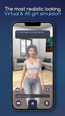Game screenshot Alyssa Virtual & AR Girlfriend mod apk