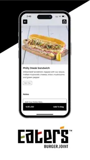 eaters burger joint iphone screenshot 2