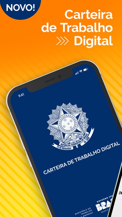 Carteira de Trabalho Digital Screenshot