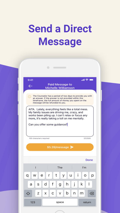 Chatremedy Online Therapy Screenshot