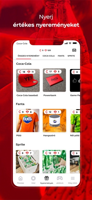 Coca-Cola az App Store-ban