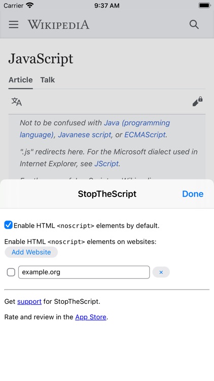 StopTheScript screenshot-7