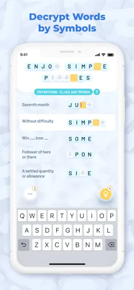 Game screenshot Clues and Tiles - Word Game hack