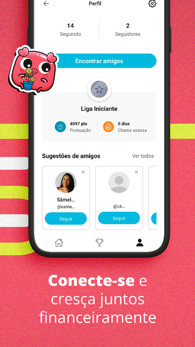 Lunos: educação financeira Screenshot