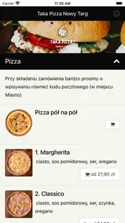 taka pizza nowy targ iphone screenshot 1