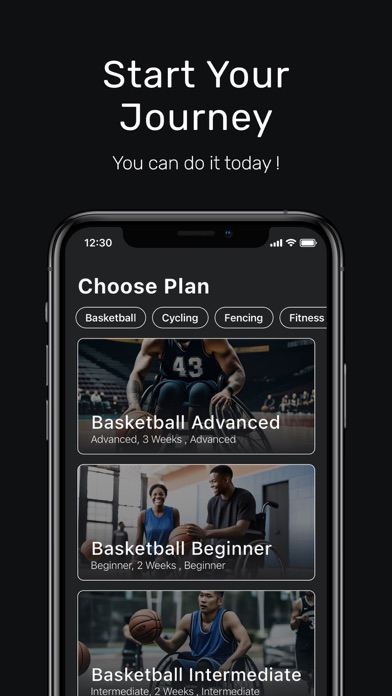 Wheel Fit - Wheelchair Fitness Screenshot