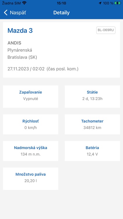 Infocar (GPS monitoring) screenshot-3