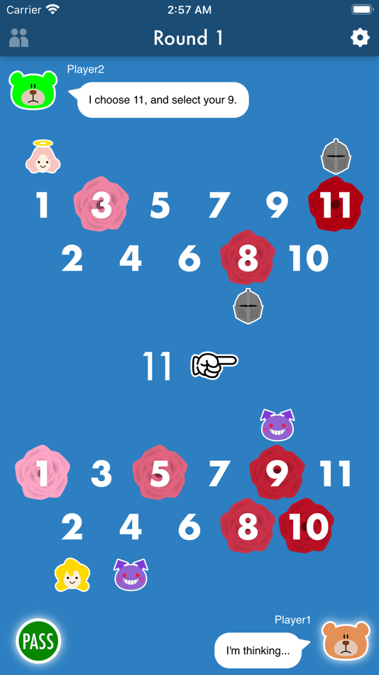 #3. Do11s - Simple 2Player Game (iOS) Podle: Tsubasa Fujimoto
