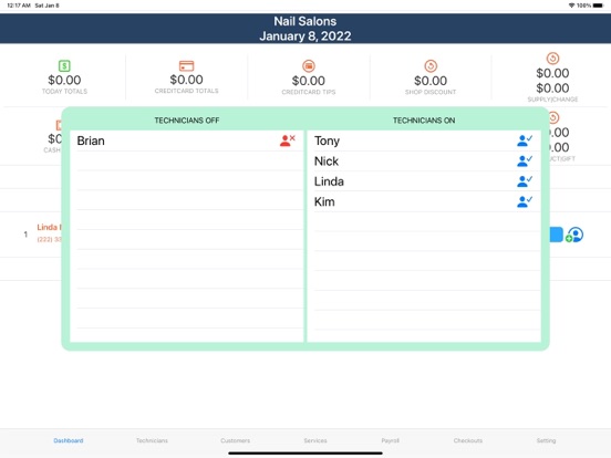Lux POS iPad screenshot 7 - Business app